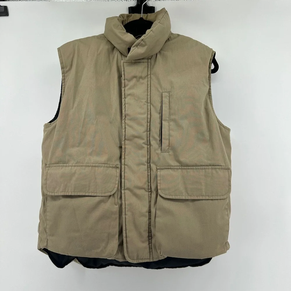 Cabela's Premier Northern‎ Goose Down Vest Men's Medium Puffer Utility Medium